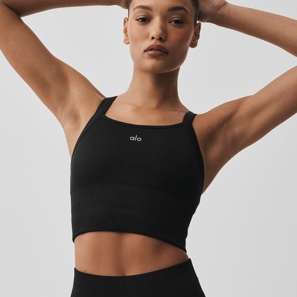 ALO Seamless Ribbed Favorite Bra Tank